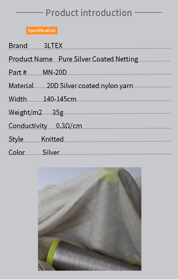 silver coating shielding fabric