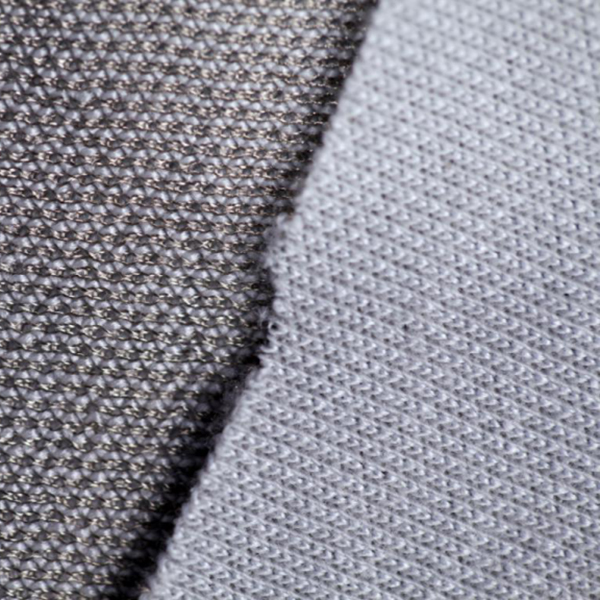 Double faced silver knitted conductive fabric Featured Image