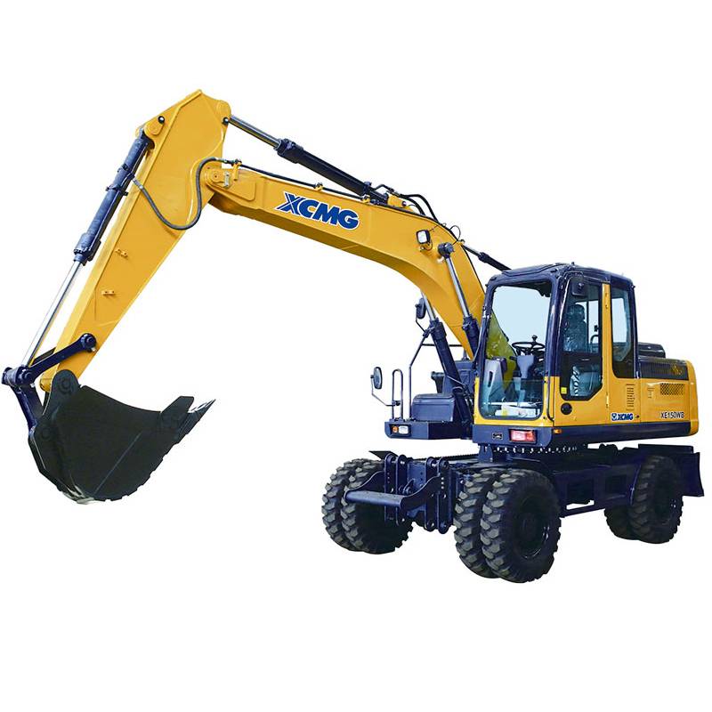 15 ton new hydraulic wheeled excavator machine 150WB price