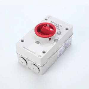 ELR1 Series Enclosed Version Lockable Rotary Handle DC Isolator Switch