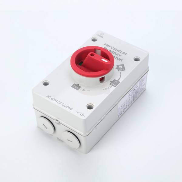 ELR1 Series Enclosed Version Lockable Rotary Handle DC Isolator Switch Featured Image