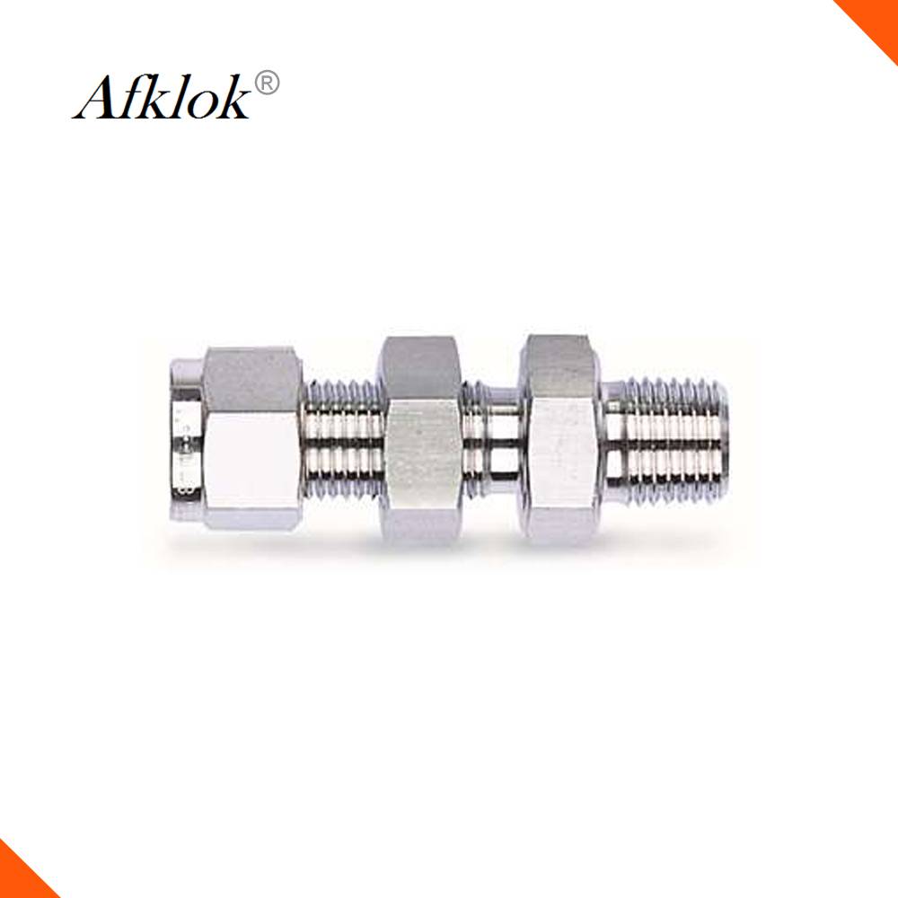 ss316 Compression Pipe Fitting Bulkhead Male Connector Featured Image