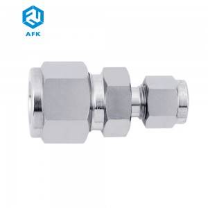 6mm SS 316 Compression Tube Fitting Reducing Union