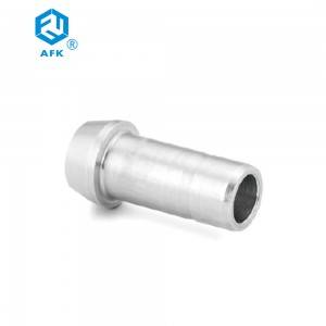 High Pressure Stainless Steel Pipe Fittings, Gas Stainless Steel Port Connector