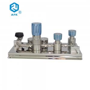 Stainless Steel 316 Single Cylinder Gas Panel Manifold