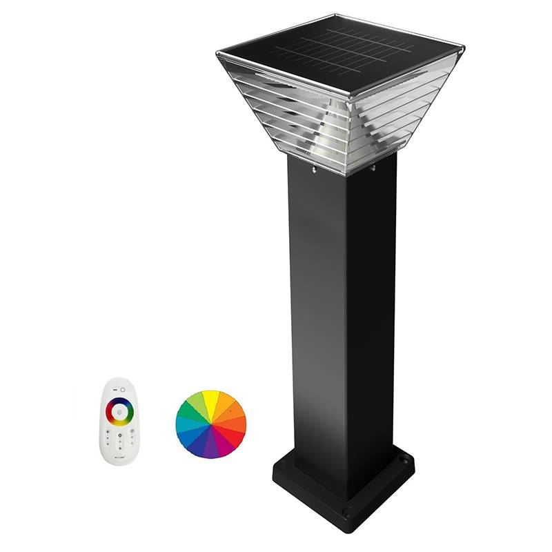 All In One Solar Bollard Lights-SB21-RGBCW Featured Image