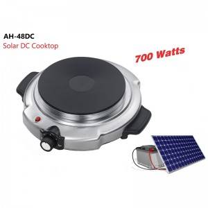 Amor new innovation DC solar induction cooker AI-48DC stock lots goods solar induction cooker