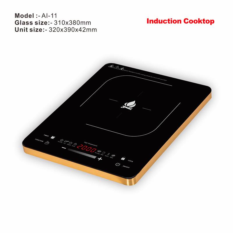 2020 New design induction cooker AI-11 best price skin touch induction range with high quality Featured Image