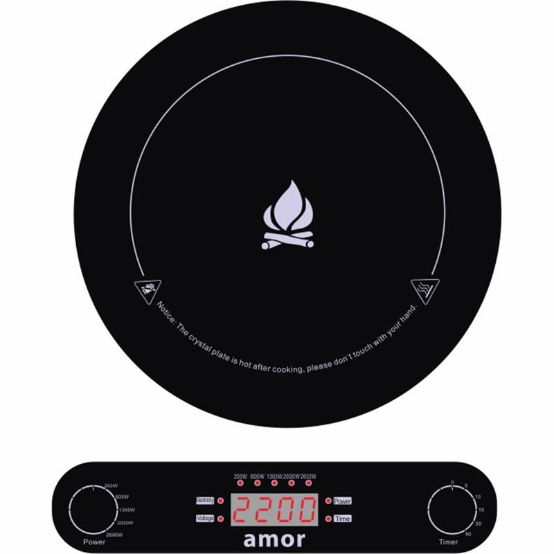 Amor best selling induction cooker AI-18 push button hot plate with good price for wholesale