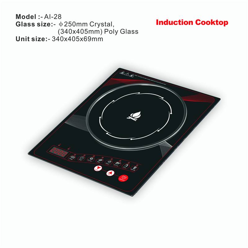 2020 new induction cooker AI-28 top quality skin touch single burner stove for wholesales Featured Image