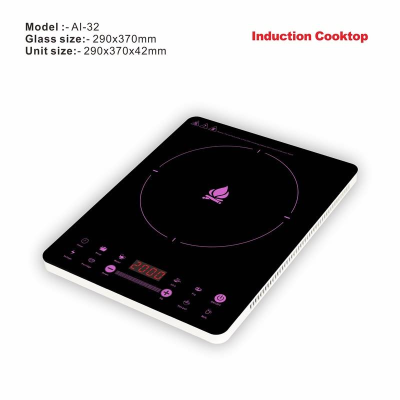 2020 New design AI-32 induction cooker best price of skin touch induction range with high quality Featured Image