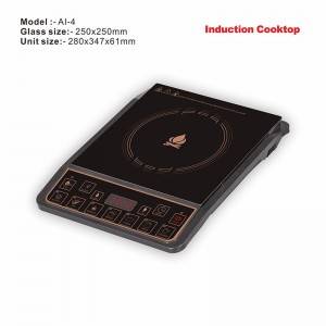 2020 Popular single hotplate AI-4 Push button induction cooker with best price for wholeseller