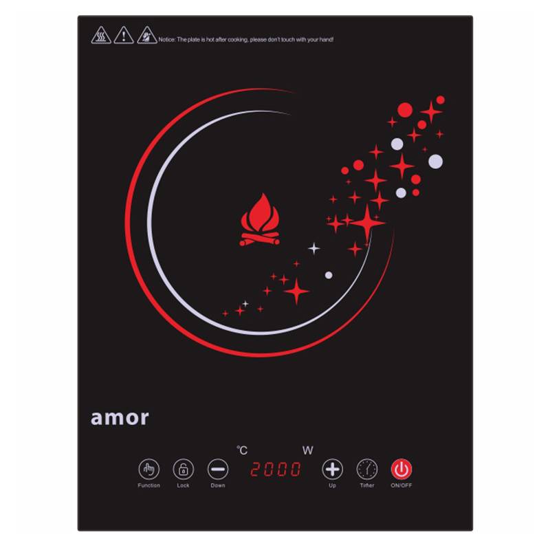 Amor induction cooker AI-79 good quality Skin touch polished 220V burner for Vietnam market
