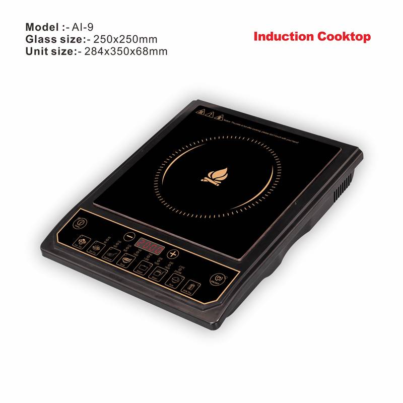Amor new innovation Promotional AI-9 Push button induction cooker and induction hob With Good Service