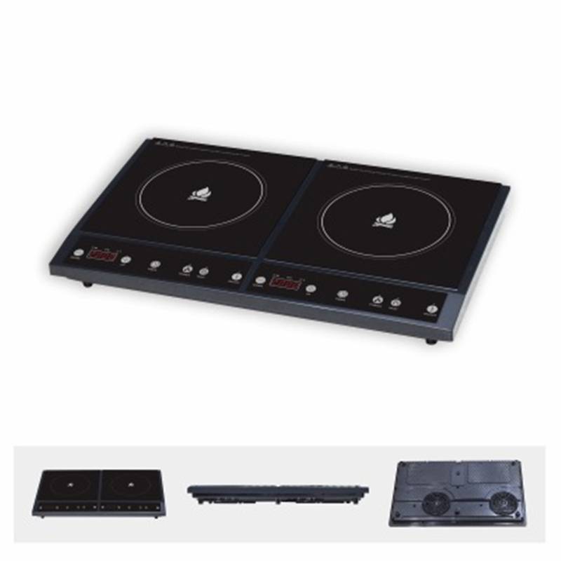 Amor 2020 new innovation AI2-3 1800W high quality crystal Build in hot plate double stove for OEM