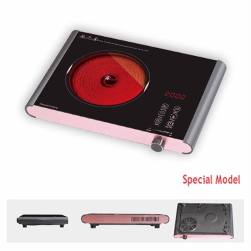 Amor new innovation infrared cooker AT-16V high quality skin touch with knob infrared hotplate