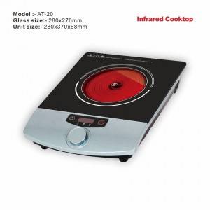 push button infrared cooker With Professional Technical Support AT-20