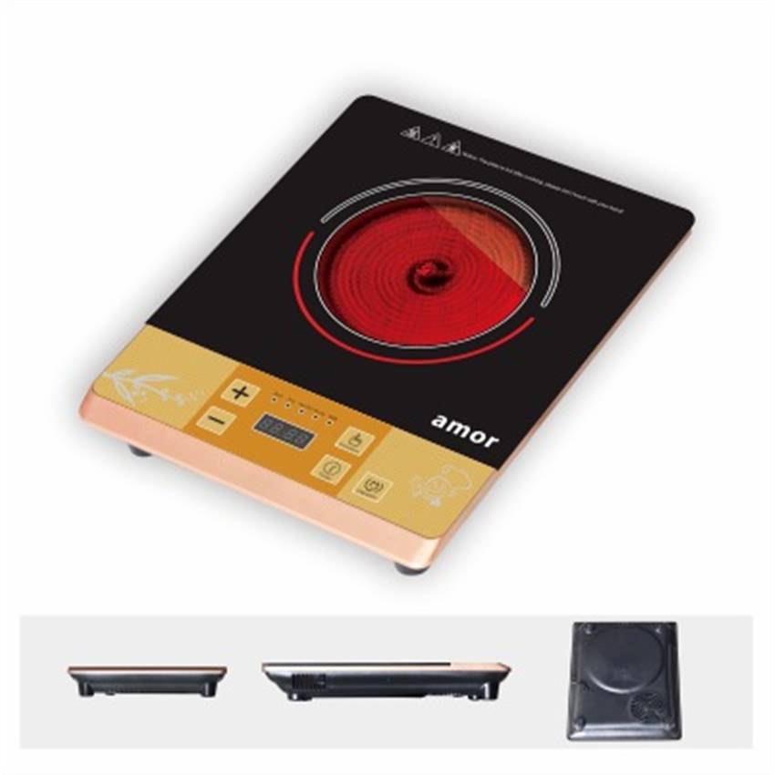 Amor 2020 infrared cooker AT-8 factory supply push button infrared cooktop with factory price