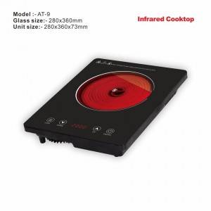 Amor infrared cooker AT-9 Brand new Hot sale skin touch infrared cooker with high quality