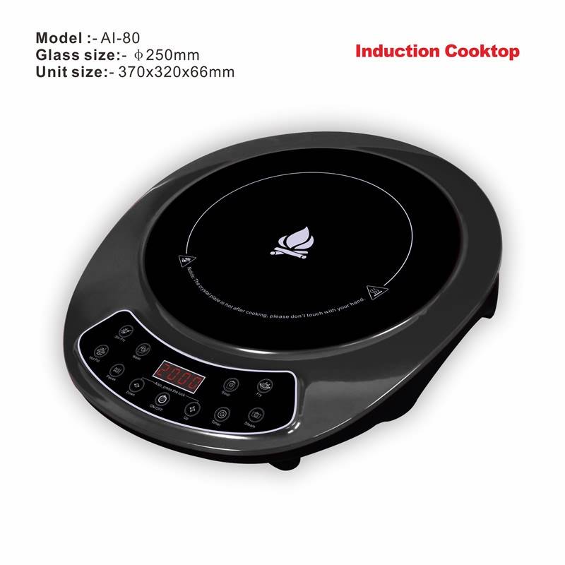Amor induction cooker AI-80 Single hotplate Push button electric induction with best price for wholeseller Featured Image