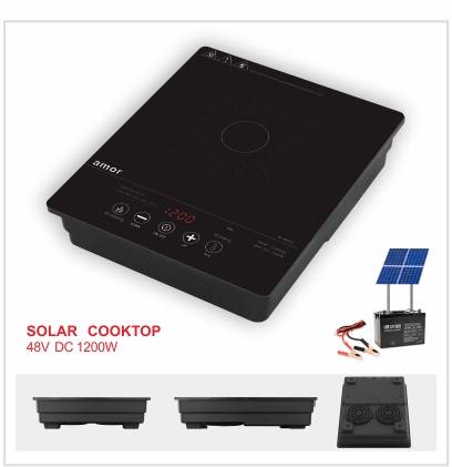 Amor new innovation DC solar induction cooker AI-48DC with best quality