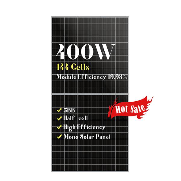 5BB 144 cells mono solar panel 400w Featured Image