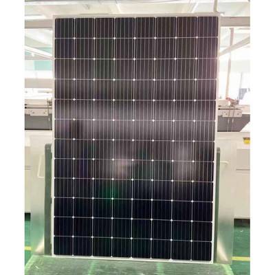 96 cells large size mono black solar panels 500w