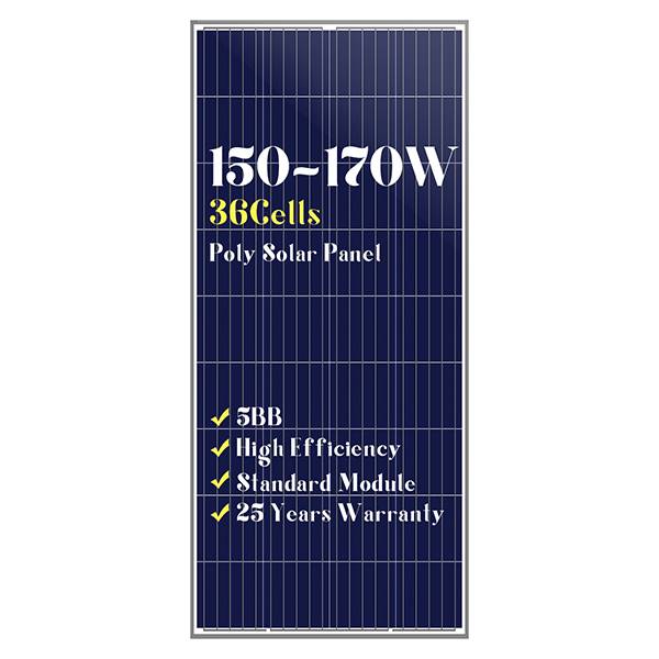 36 cells poly solar panels 150w160w170w Featured Image