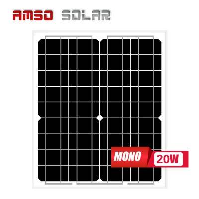 Small size customized mono solar panels 20w30w35w45w