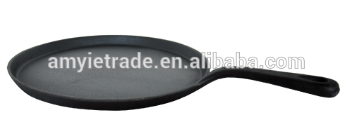 cast iron shallow fry pan/cast iron cookware