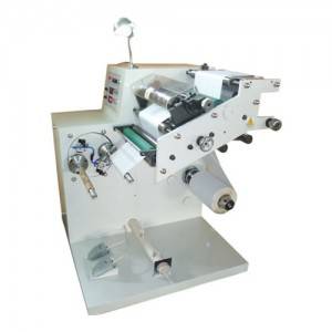 AS-320T Slitting Machine With Manual Turret Rewinder