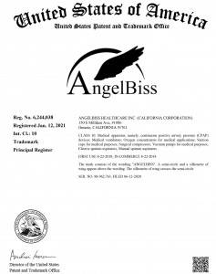Angelbiss successfully registered a US trademark