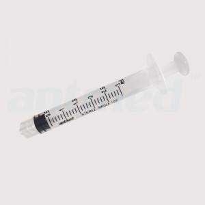 Antmed Single-Use 3mL Luer-Lock Tip Plastic Disposable Syringes with/without (Safety) Needle for Covid-19 Vaccination