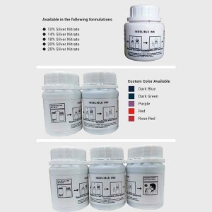 5-25% Silver Nitrate Blue/Purple Color Silver Nitrate Election Ink, Indelible Ink, Voting Ink in Election Campaign for Parliament/President Election