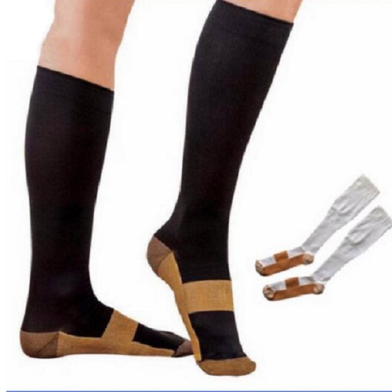 Padded white ankle socks protector guard strap