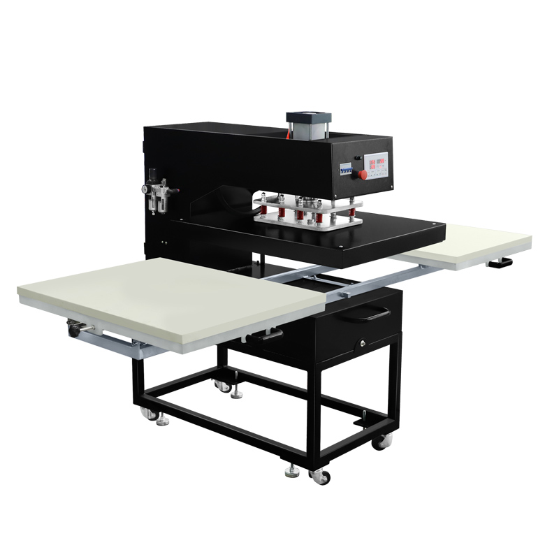 70×90 Big Size Jersey Sublimation Double Worktable Heat Press Transfer Machine Featured Image