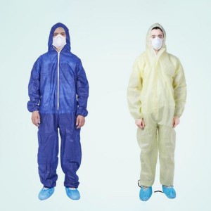 Disposable Isolation Clothes in safety clothing Waterproof Isolation Cover Gown Clothes