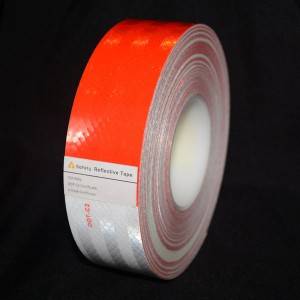 AT™ HIP Grade™ Conspicuity Markings RT4200, White&Red, DOT, 2 in x 150 feet