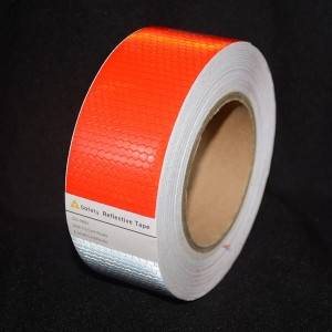 AT™ EGP Grade™ Conspicuity Markings RT2200, White&Red, DOT, 2 in x 150 feet