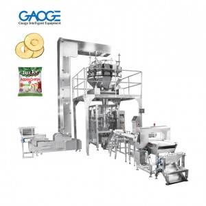 Automatic Dried Apple Chips Vffs Pouch Packing Machine