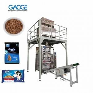 Pet Foods Bag Filling & Sealing Vertical Packaging Machine (VFFS)