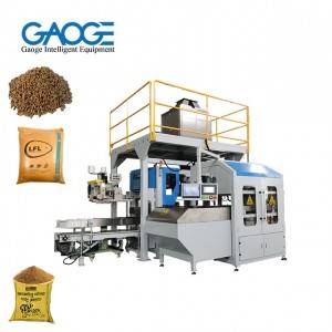 Automatic 20-50kg Horse Feed Packing Machine Open-mouth Bagging Machine