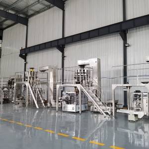 GVF VFFS Vertical Form Fill Seal Packing Machine With Multihead Scales