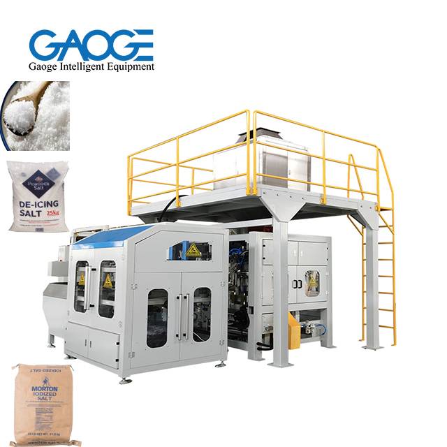 Automatic Salt Packing Machine Open-mouth Bag Bagging Machine Featured Image
