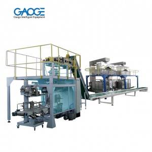Secondary Packaging Bag In Polywoven Bag Packing Machine
