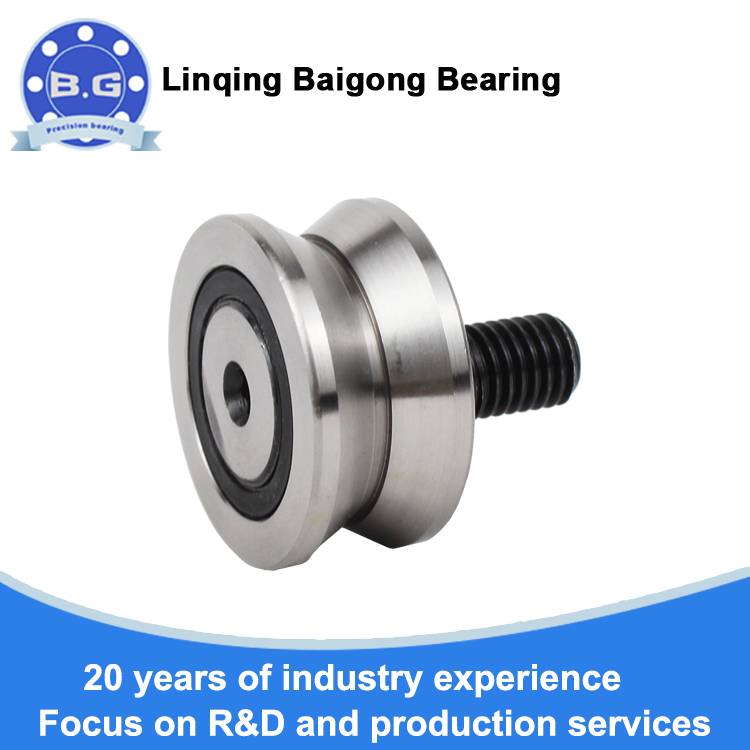 Outer ring grooved bearing