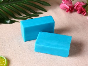 wash laundry soap by hand,lemon scent soap,200g blue colorwholesale price,factory soap