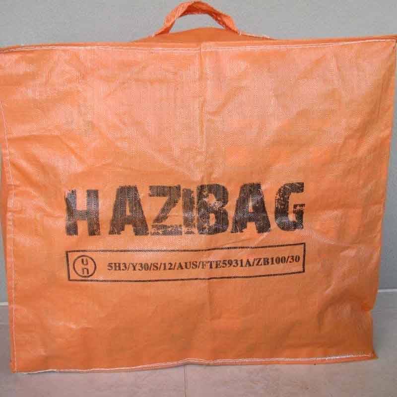 Asbestos waste bag