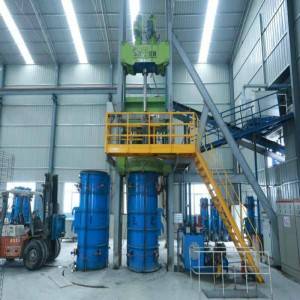 Vertical Raidial Bidirection Extruder pipe machine