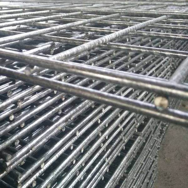 3ft steel fencing double wire metal fence panels